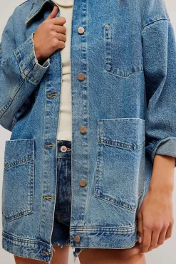 Women Free People Avery Denim Jacket