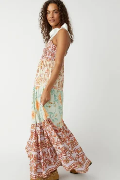 Women Free People Bluebell Maxi - Lilac Combo