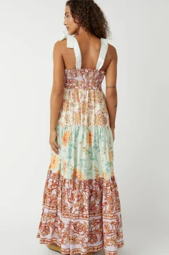 Women Free People Bluebell Maxi - Lilac Combo