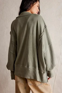 Women Free People Camden Henley - Laurel Oak