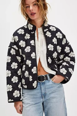 Women Free People Chloe Jacket - Night Blooms