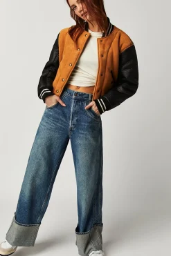 Women Free People Final Countdown Mid Rise Jean