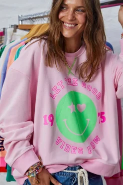 Women Hammill & Co Hammil & Co Happy Sweat - Pink