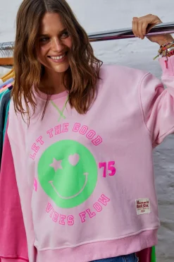 Women Hammill & Co Hammil & Co Happy Sweat - Pink