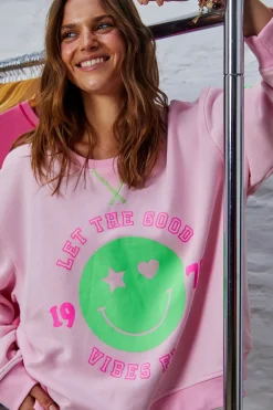 Women Hammill & Co Hammil & Co Happy Sweat - Pink