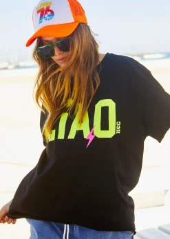 Women Cat Hammill Hammill & Co Ciao Tee - Black