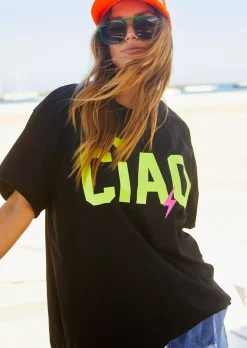 Women Cat Hammill Hammill & Co Ciao Tee - Black