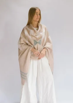 Women Hobo & Hatch Hobo & Hatch Aztec Poncho- Vanilla