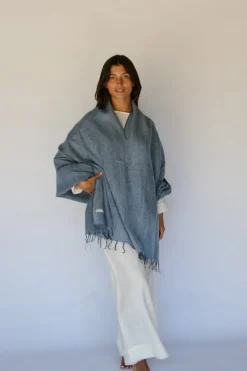 Women Hobo & Hatch Hobo & Hatch Poncho- Denim