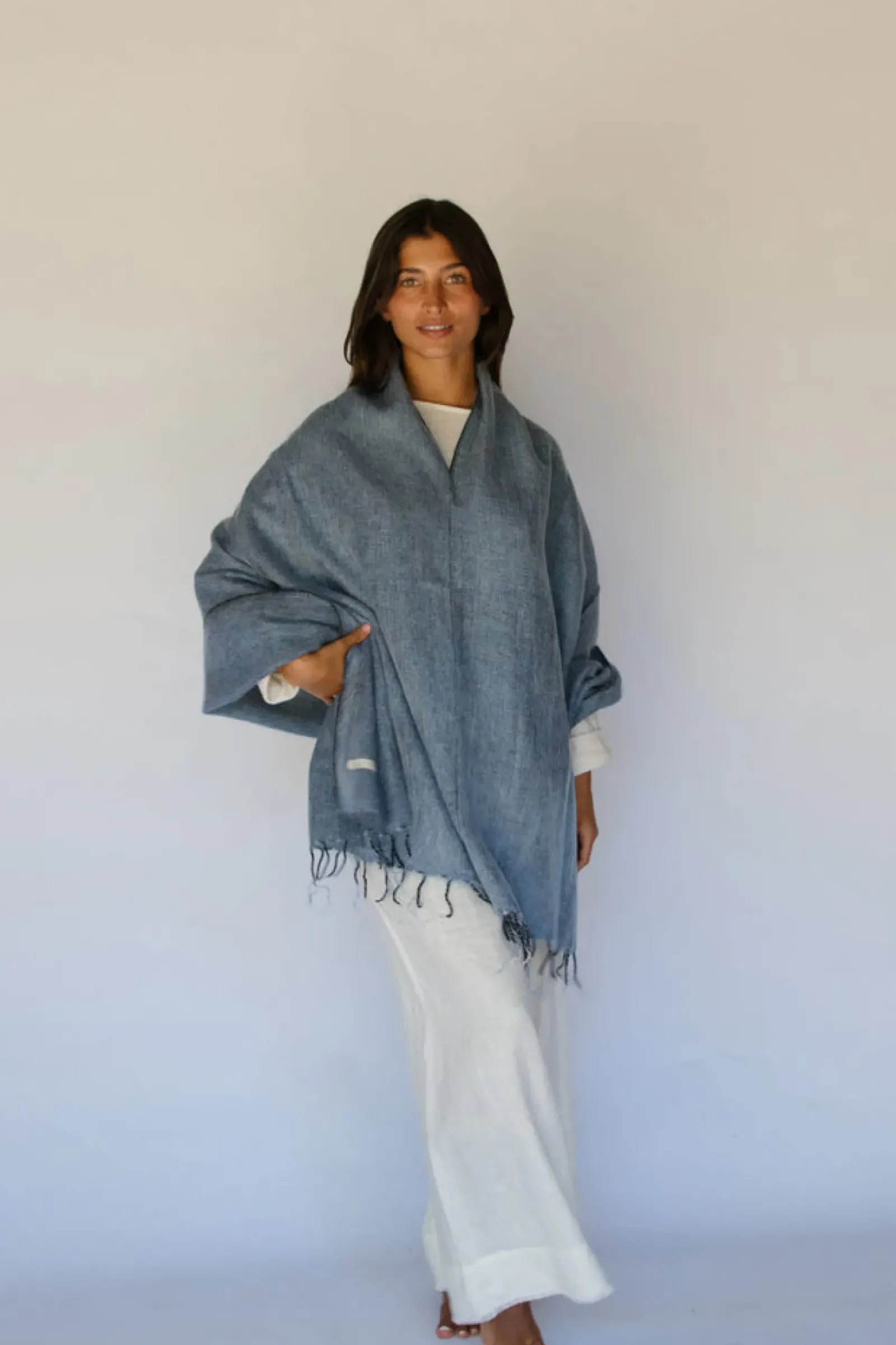 Women Hobo & Hatch Hobo & Hatch Poncho- Denim