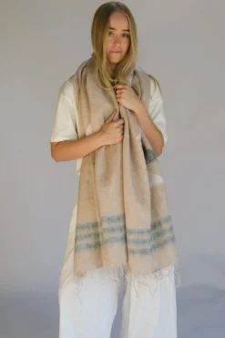 Women Hobo & Hatch Hobo & Hatch Scarf- Aztec Vanilla