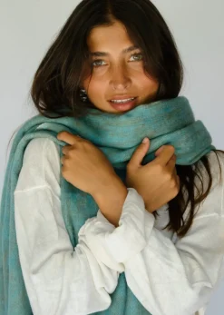 Women Hobo & Hatch Hobo & Hatch Scarf- Marine
