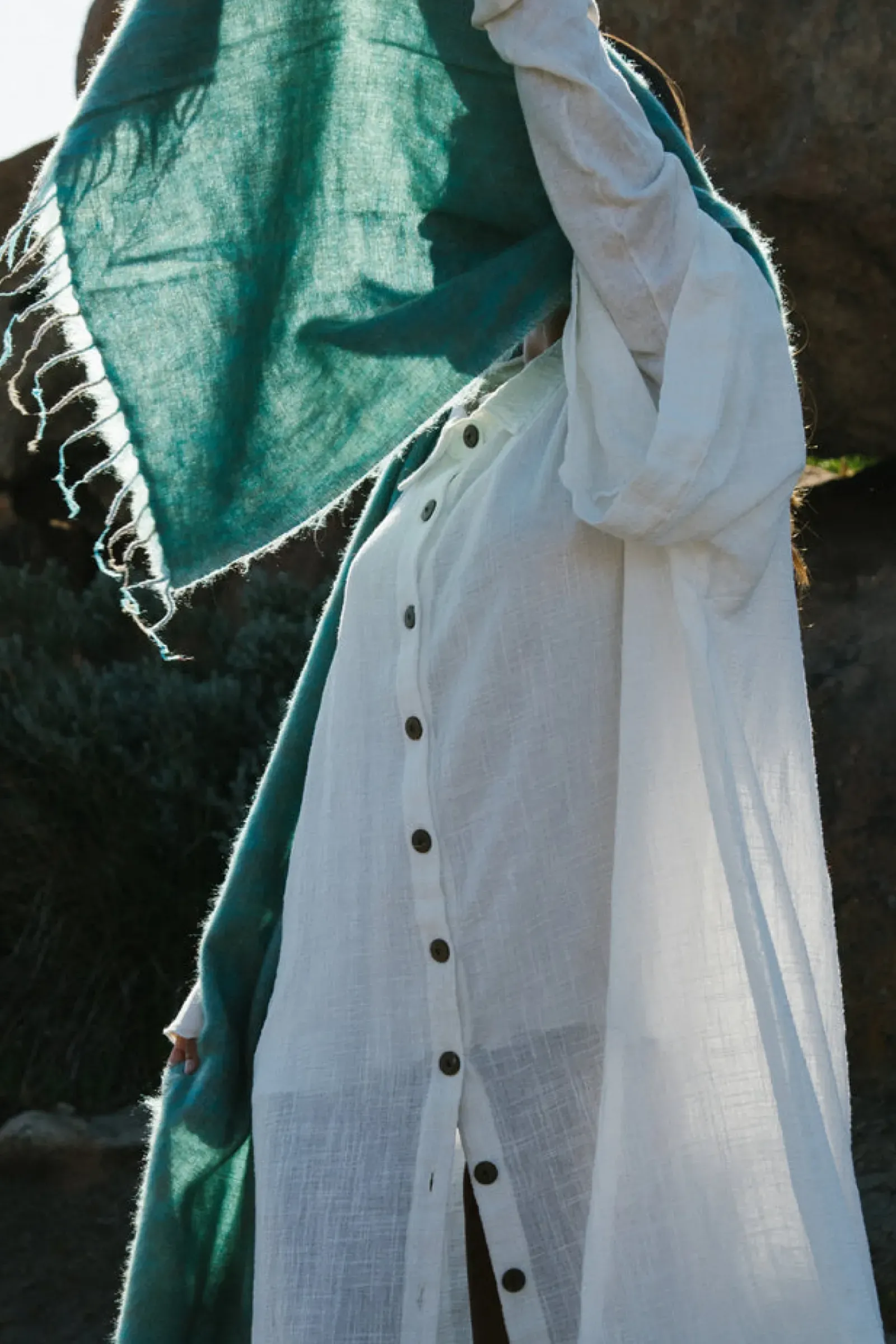 Women Hobo & Hatch Hobo & Hatch Scarf- Marine