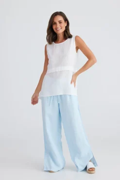 Women Holiday St Tropez Tank Top - White