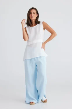 Women Holiday St Tropez Tank Top - White