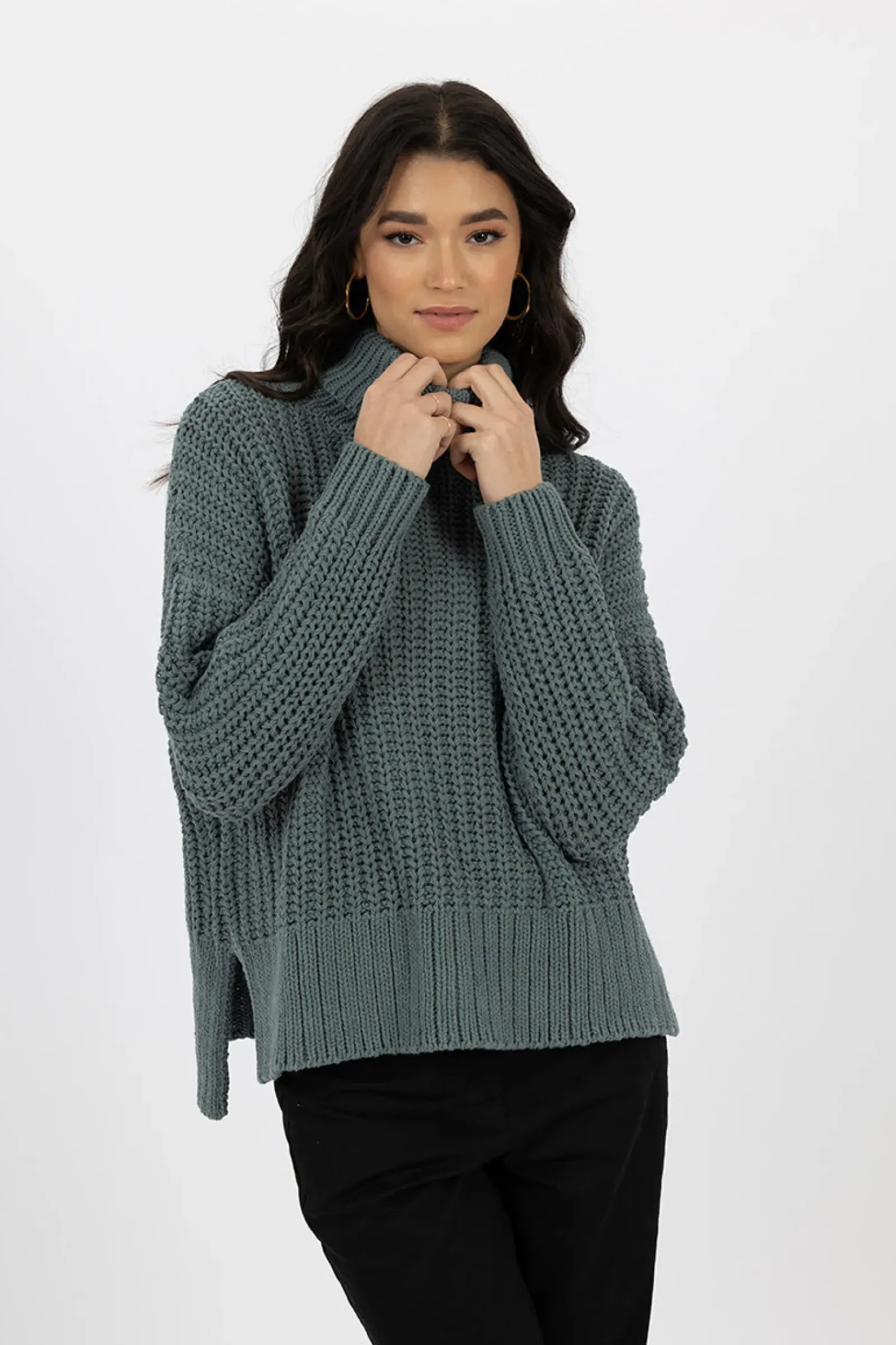 Women Humidity Jordie Jumper - Petrol