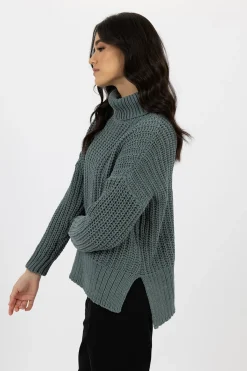 Women Humidity Jordie Jumper - Petrol