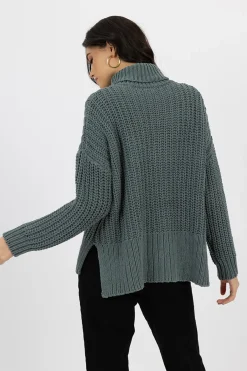 Women Humidity Jordie Jumper - Petrol