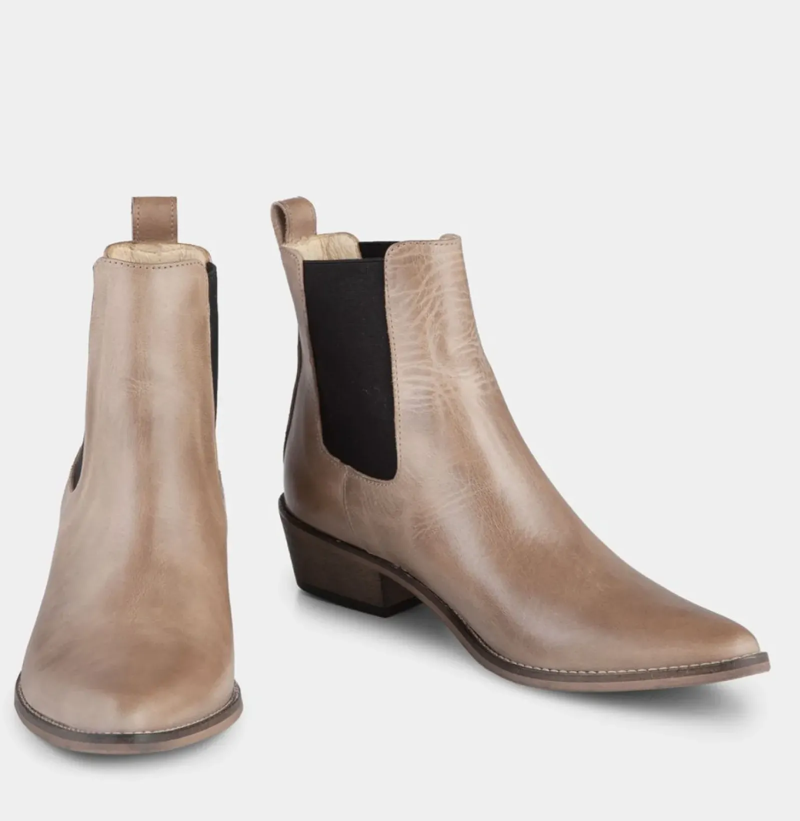 ivylee Stella Boot - Smoke Grey/Beige