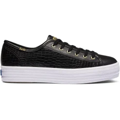 Keds Triple Kick Leather - Black