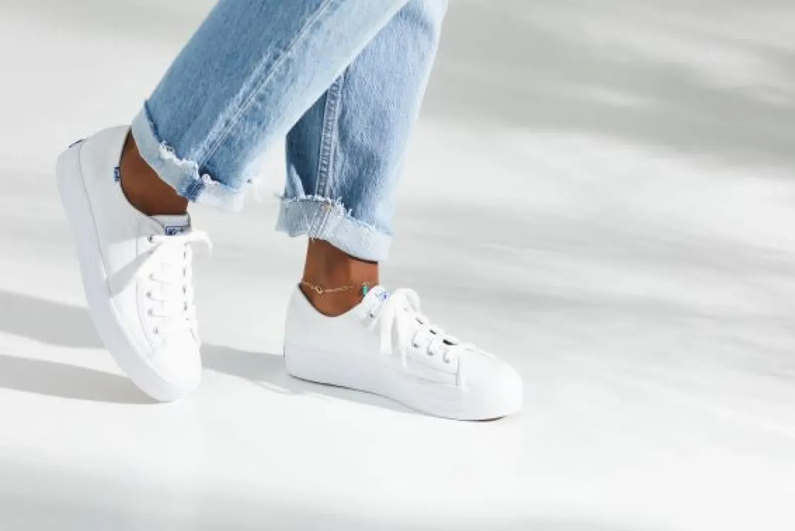 Keds Triple Kick Leather- White