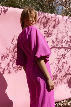 Women Kinney Jenna Dress - Bright Raspberry