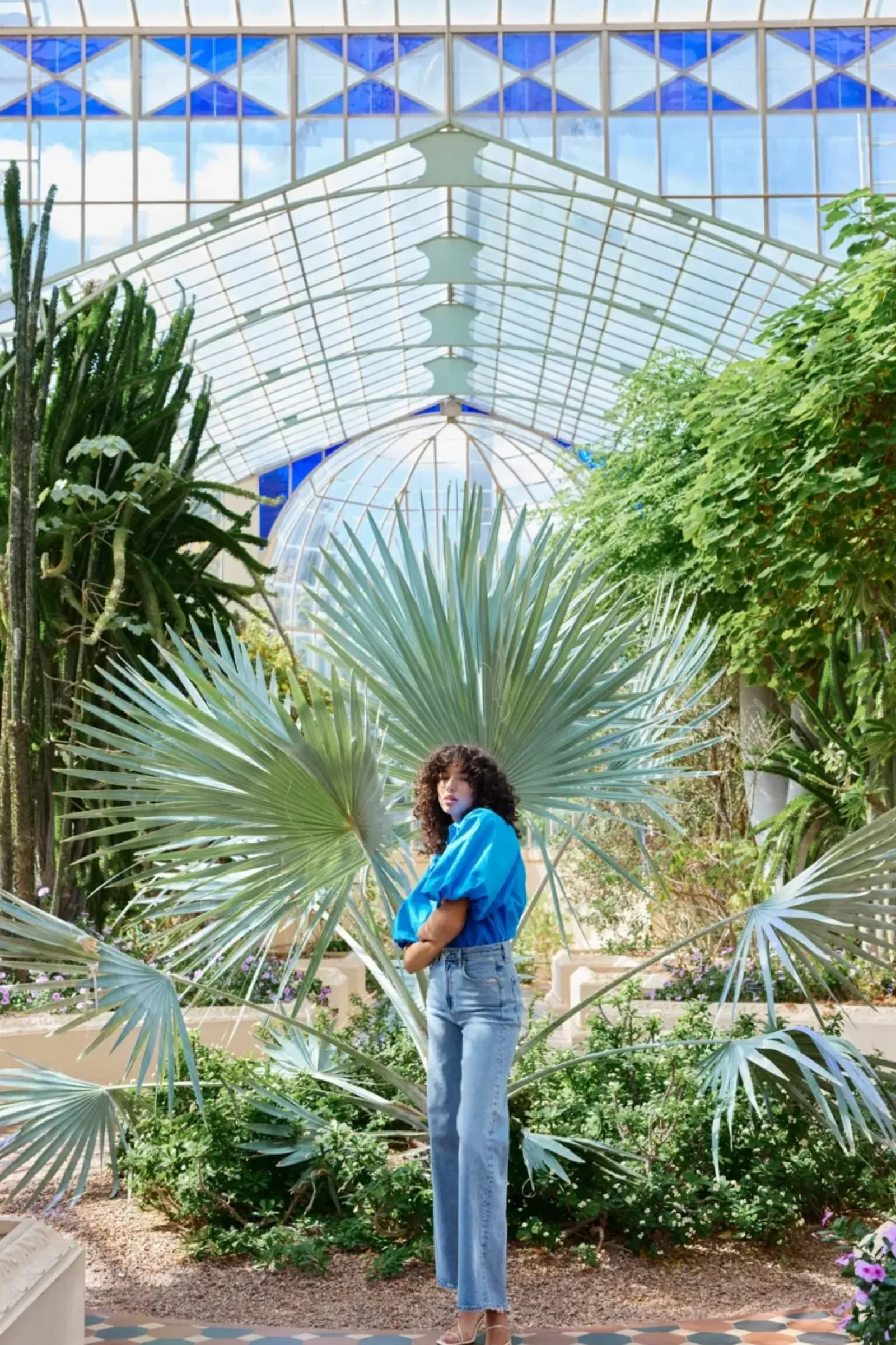 Women Kinney Zoya Shirt - Cobalt