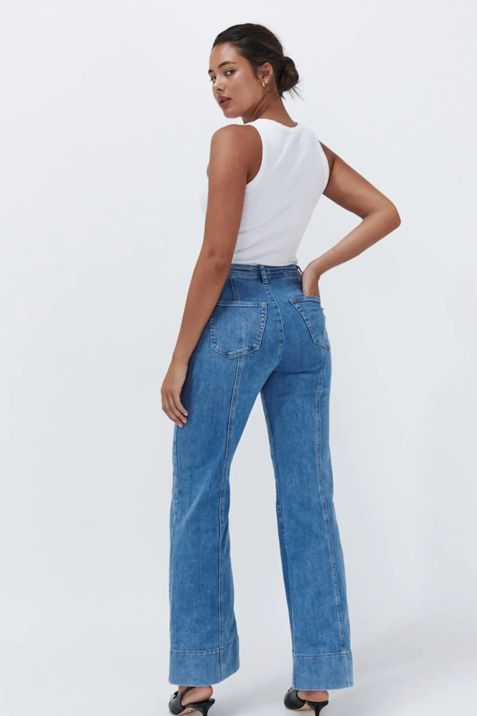 Women Kireina Farrah Jean - 70's Blue