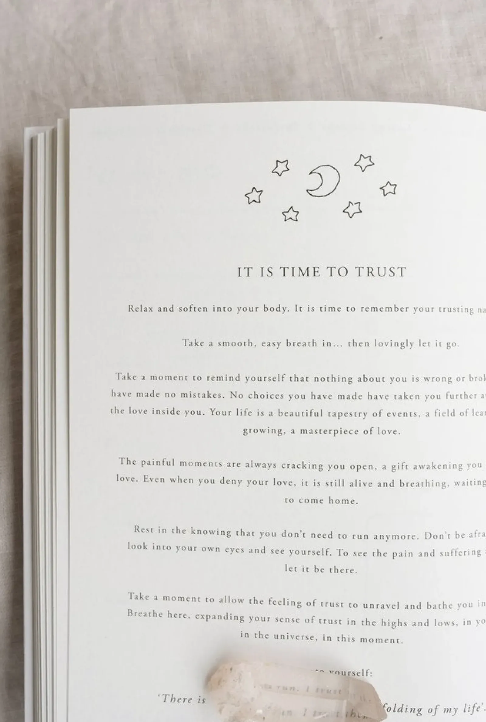 Musings from the Moon A Year Of Coming Home - Guided Self Love Journal