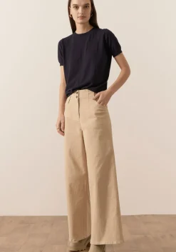 Women Pol Nucleus Pocket Tee- Ink