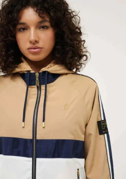 Women P.E Nation Cropped Man Down Jacket - Optic White