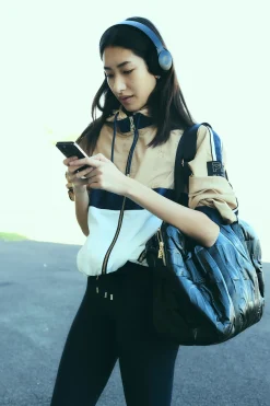 Women P.E Nation Cropped Man Down Jacket - Optic White