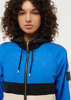 Women P.E Nation Man Down Jacket - Pearled Ivory