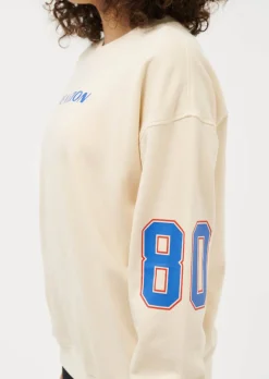 Women P.E Nation Rematch Sweat - Pearled Ivory