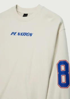 Women P.E Nation Rematch Sweat - Pearled Ivory