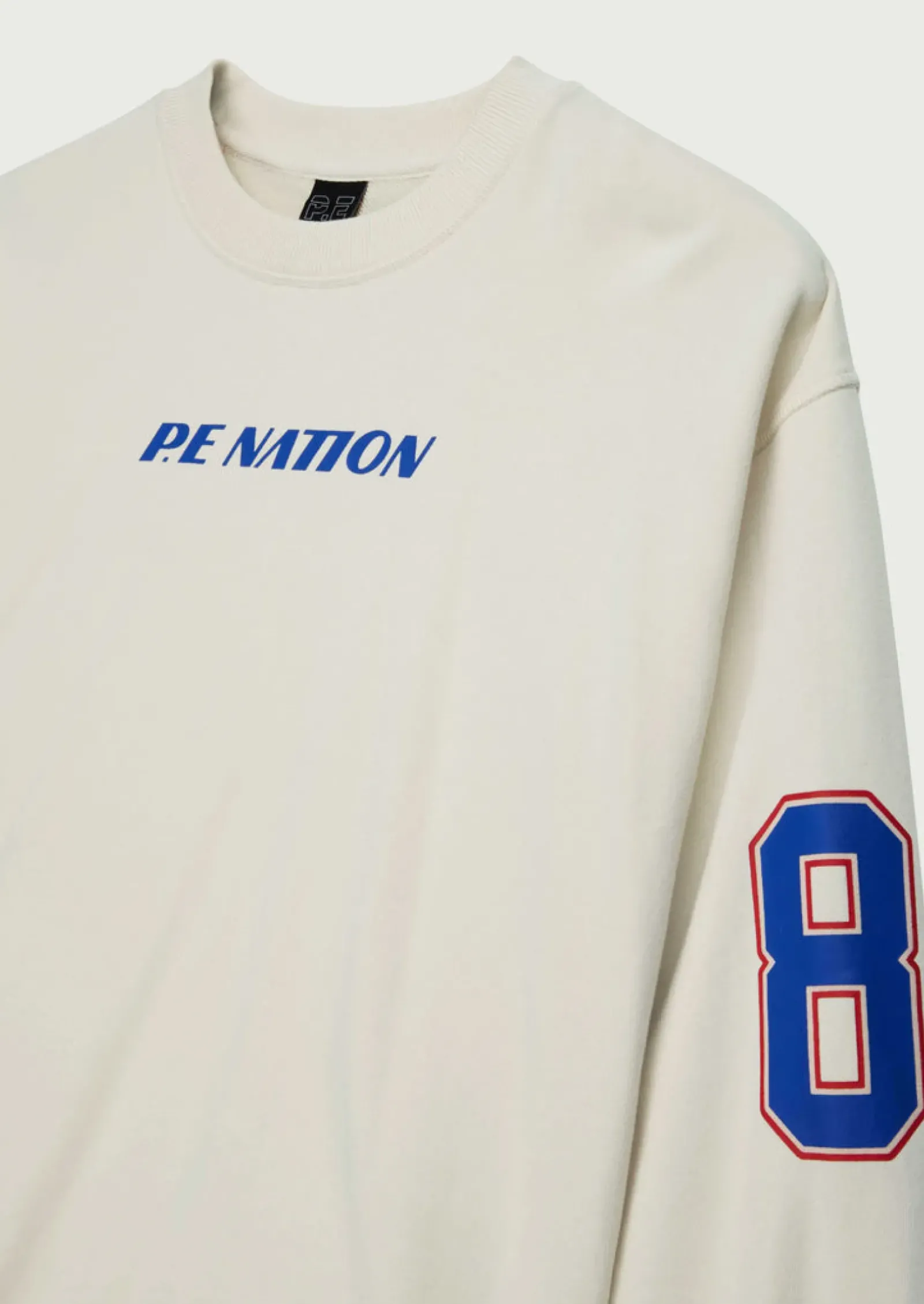 Women P.E Nation Rematch Sweat - Pearled Ivory