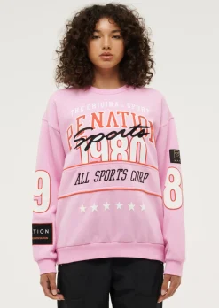 Women P.E Nation Summer League Sweat - Prism Pink