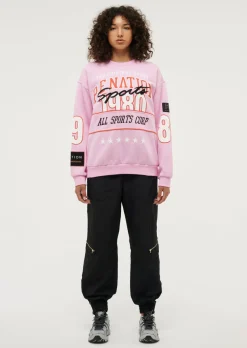 Women P.E Nation Summer League Sweat - Prism Pink