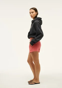 Women P.E Nation Transition Hoodie - Washed Ebony
