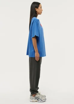 Women P.E Nation Trifecta Tee - Electric Blue