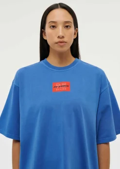 Women P.E Nation Trifecta Tee - Electric Blue