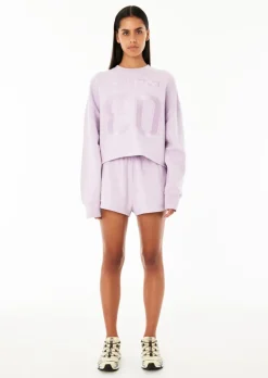 Women P.E Nation Undercut Sweat - Fair Orchid