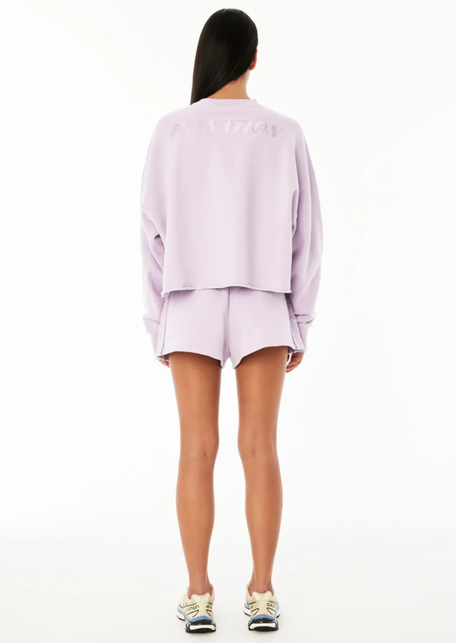 Women P.E Nation Undercut Sweat - Fair Orchid