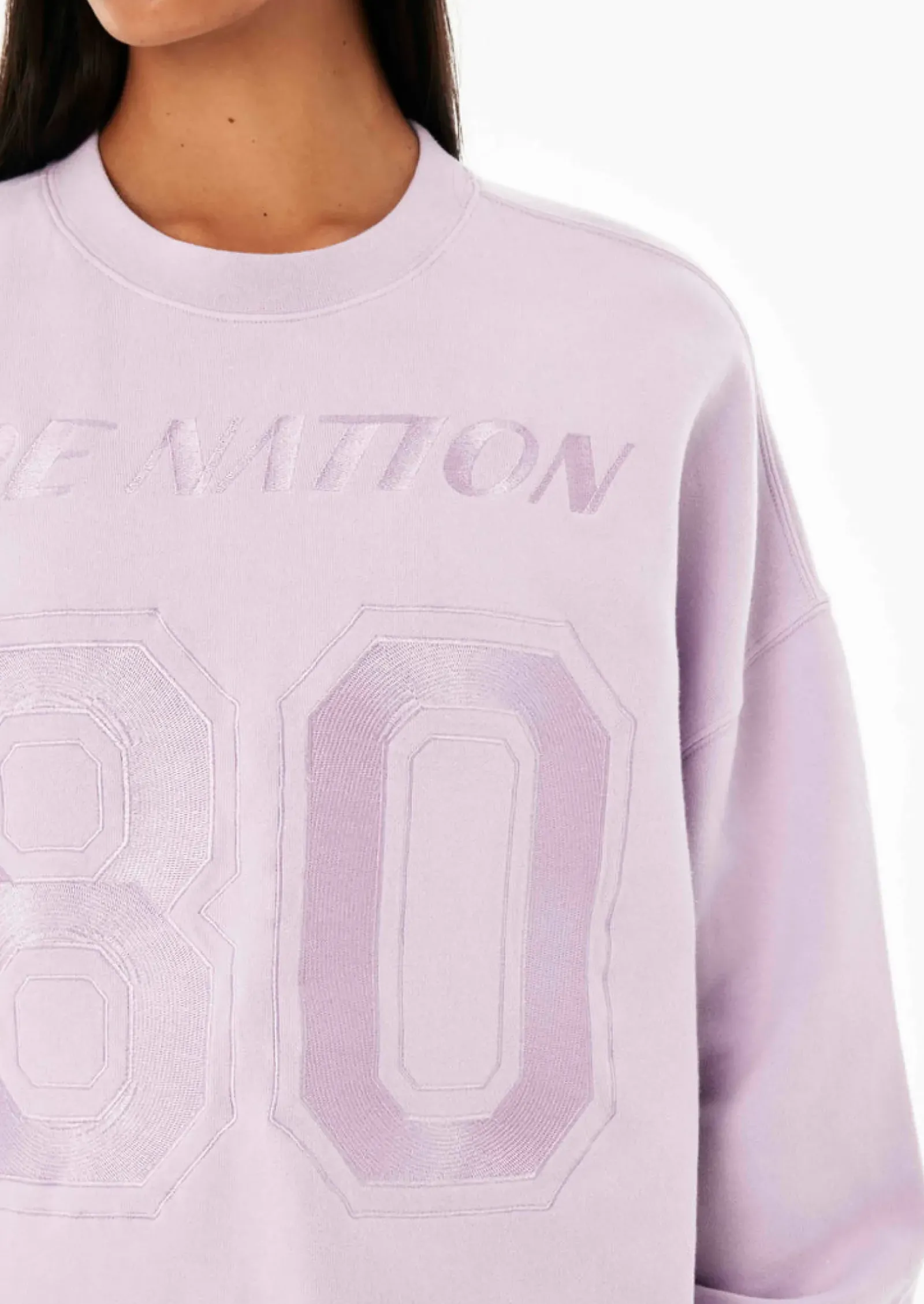 Women P.E Nation Undercut Sweat - Fair Orchid
