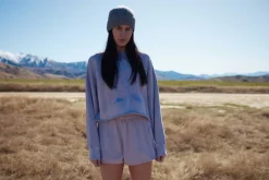 Women P.E Nation Undercut Sweat - Fair Orchid