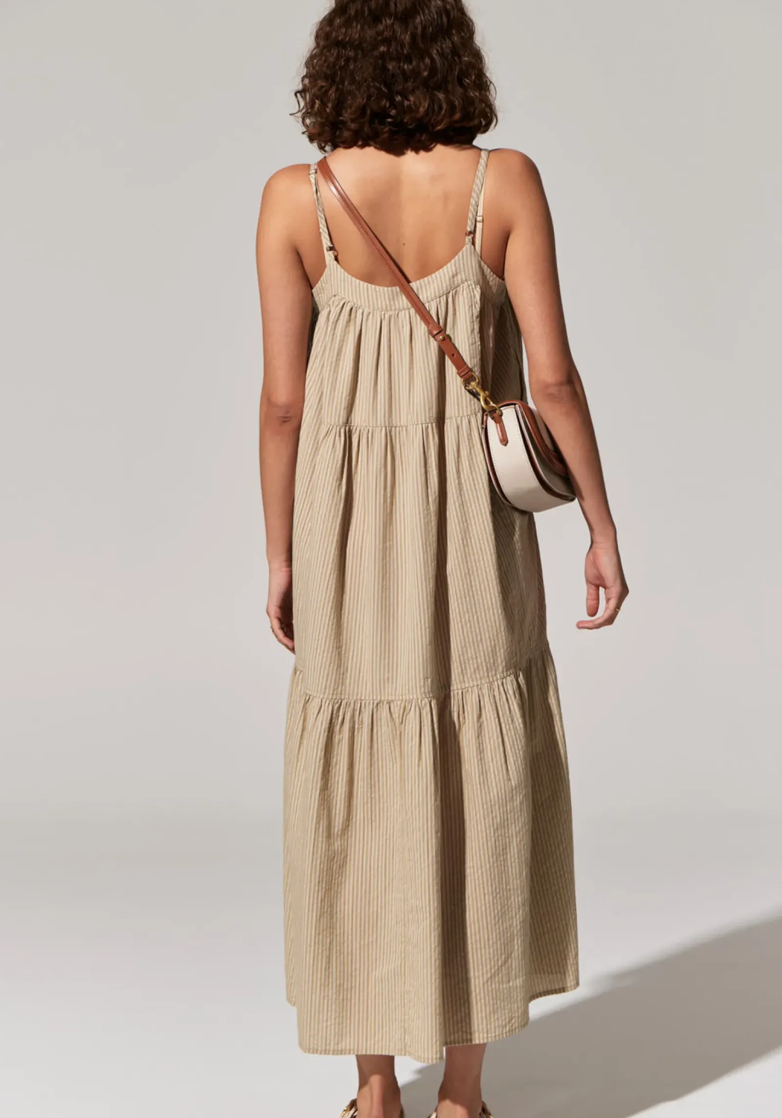 Women Pol Acacia Sundress - Light Khaki