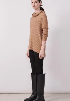 Women Pol Cirelle Ribbed Rollneck- Fox