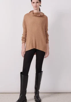 Women Pol Cirelle Ribbed Rollneck- Fox