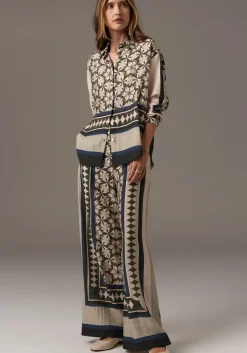 Women Pol Positano Shirt - Positano Print