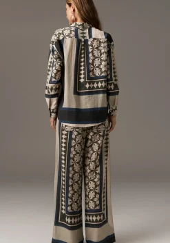 Women Pol Positano Shirt - Positano Print